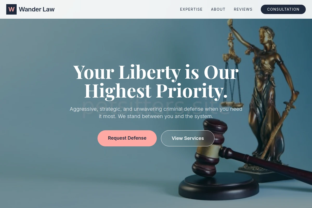 Wander Criminal Lawyer