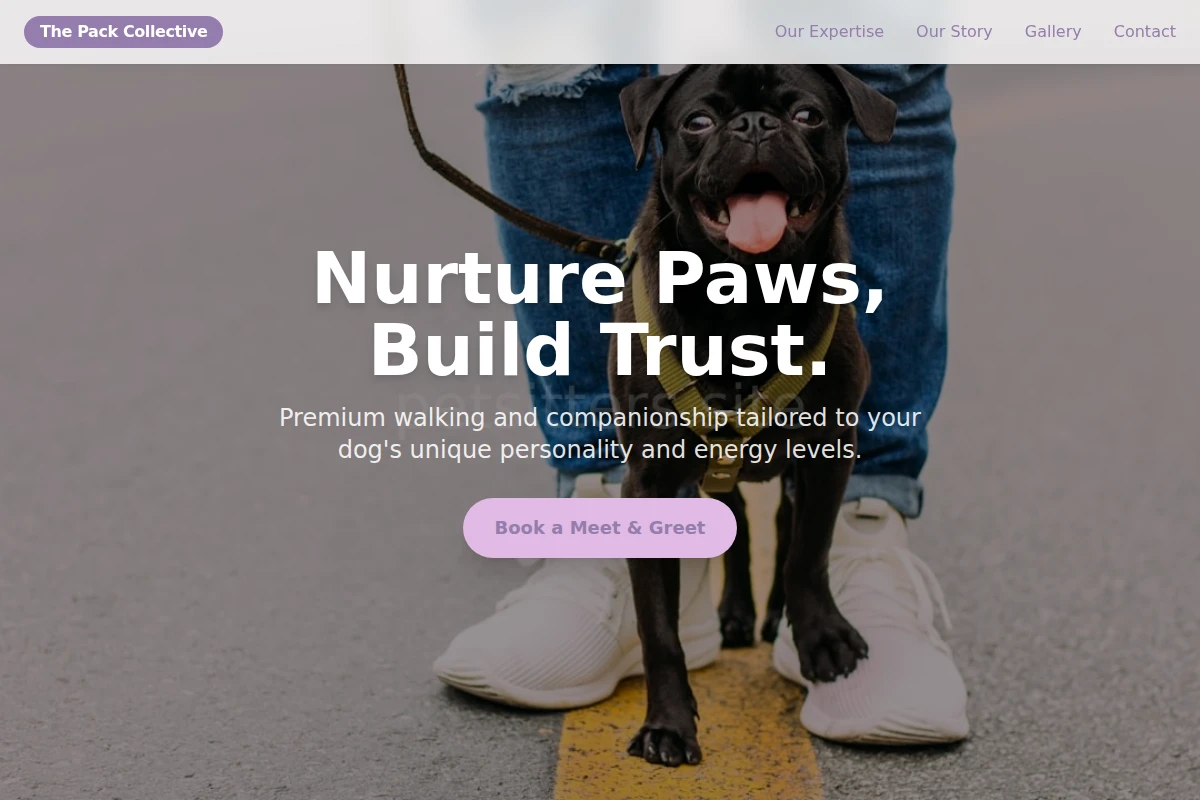 Faithful Dog Walking