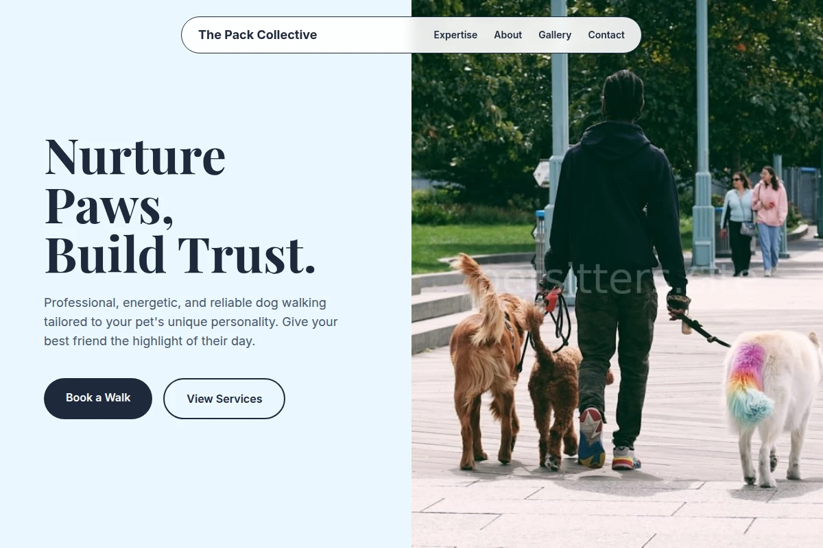 Scout Dog Walking
